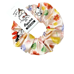 Skin-Friendly Silk Custom Scrunchies For Promotional
